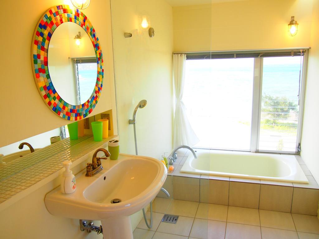 Hotel Keiki BeachHouse&Cafe Nakijin Exterior foto